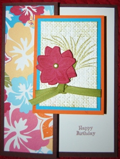 Tropical Party swap card Tropical Party swap card