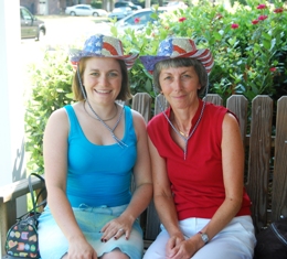 Claire & Pauline Cowgirls!