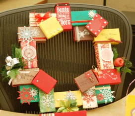 Big Shot Christmas Wreath