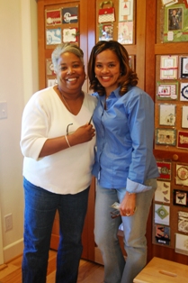 Pat and LaRaunce & cards