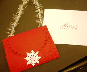 Gift Certificate w envelope