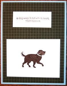 Dog Card