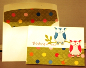 Owl card