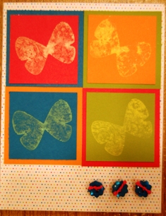 Sarah's card w bleach