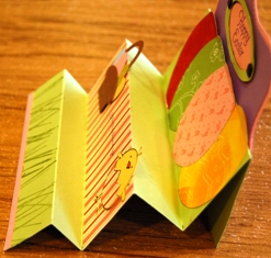 Judy's card side view