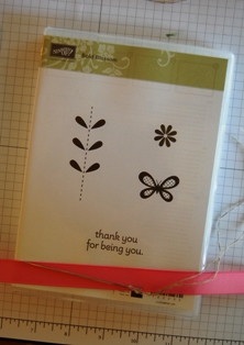Flower stamp set