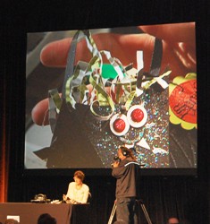 Shelli's Bart w glitter!