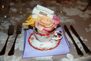 St George Dinner placecard