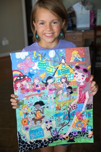 Madi's poster w SU markers!