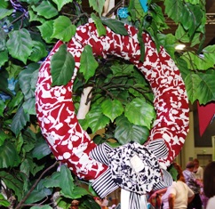Fabric Wreath