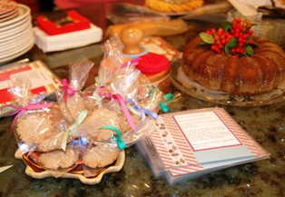 Stamped cookies & Kim's cake