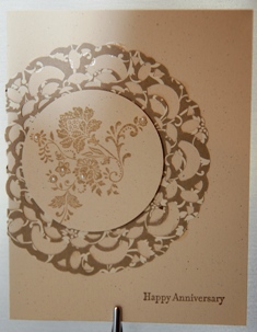 Doiley card Fresh Vintage