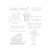 Not So Seriously stamp set