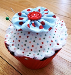 Cupcake Pincushon