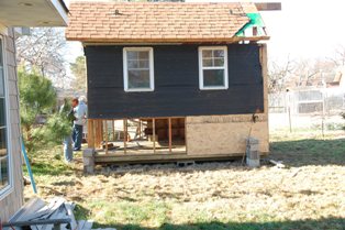 Garden House beginning of reconstruction 9