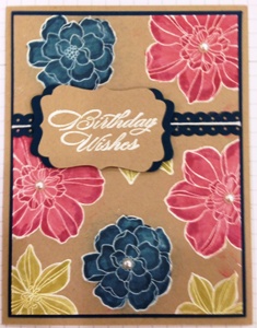 White craft ink technique